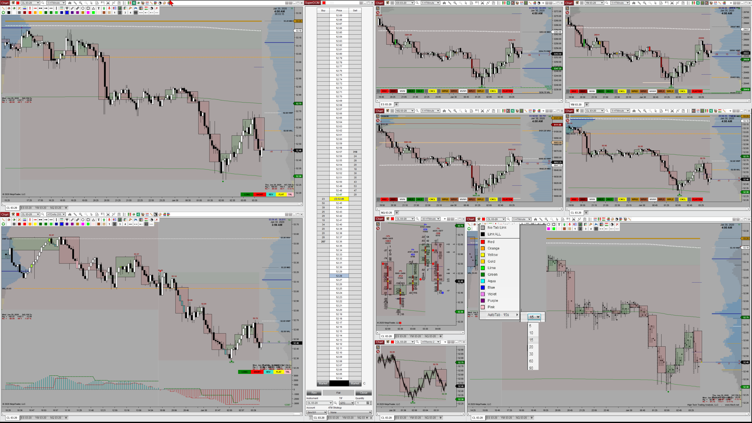AutoTab for NinjaTrader 8 | Tab Linking Add-On